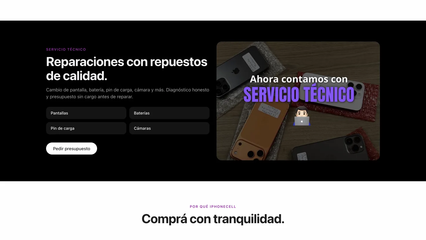 iPhone Cell Shop, captura 4 de 5