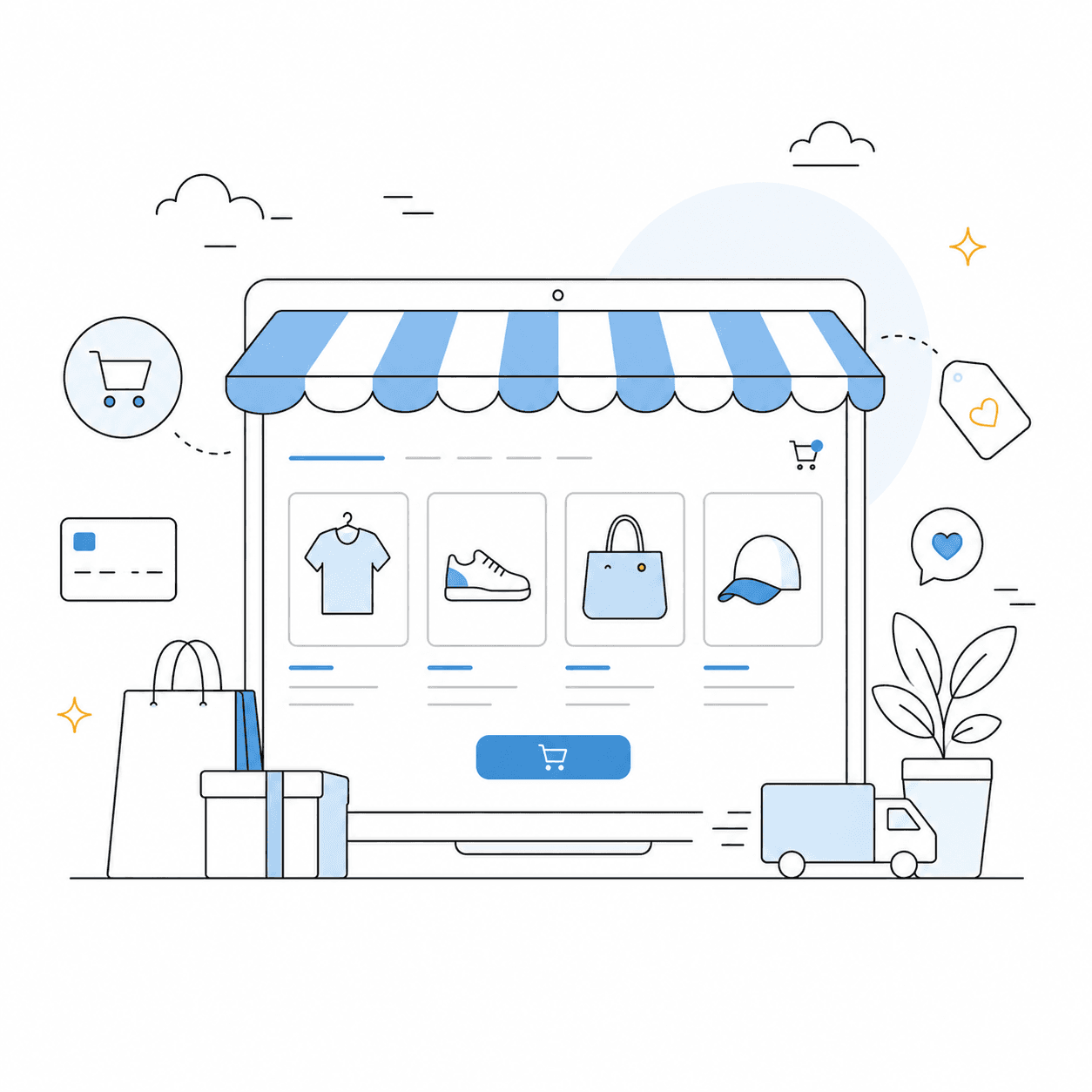 Tu tienda online, vendiendo 24/7 — solución de desarrollo web por Firox
