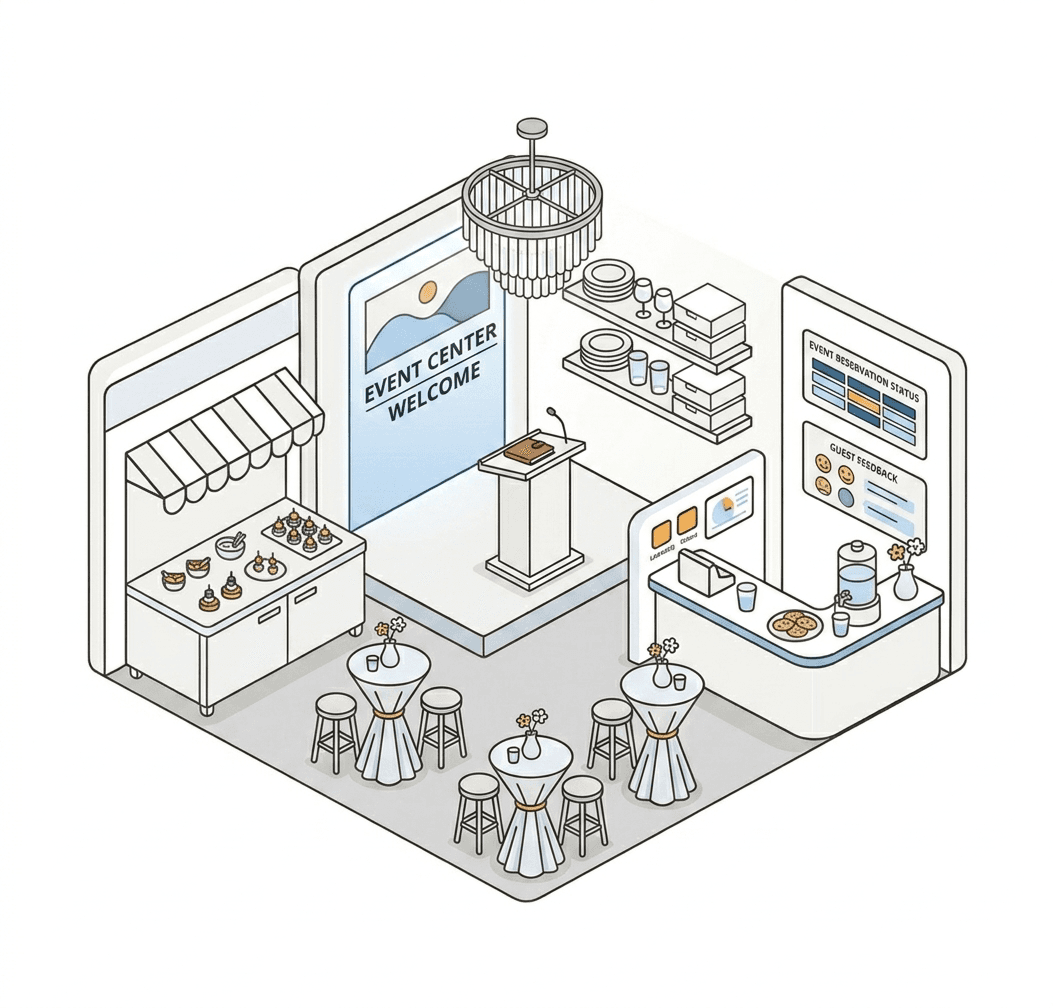 Tu negocio de eventos y bodas,